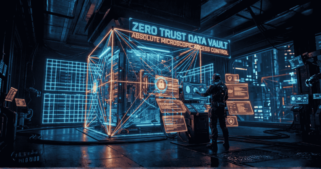 Zero Trust Architecture Implementation Strategy with dynamic access controls.