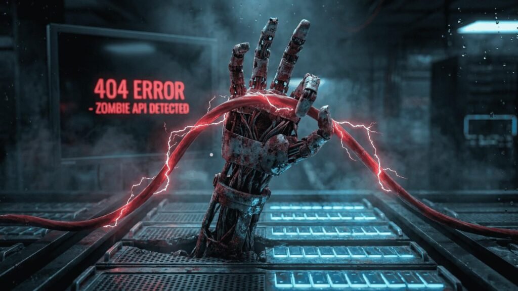 Zombie API security risks rising from legacy infrastructure.